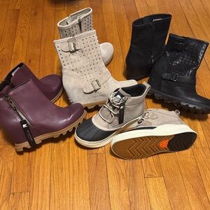 Sorel Women's Winter Boot Collection - Taupe, Black & Burgundy